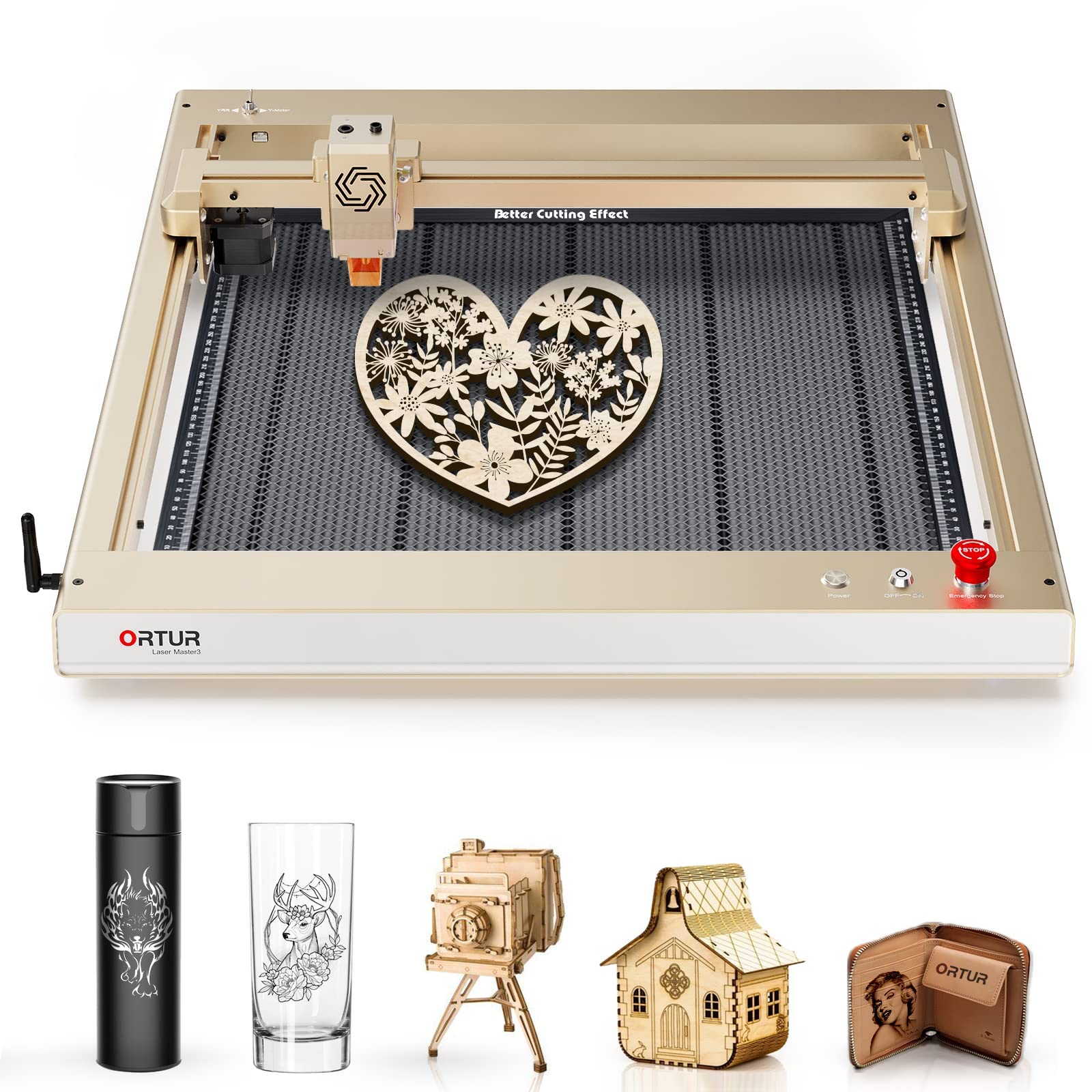 レーザー彫刻機　ORTUR Laser Master3 美品 Amazon | ORTUR Laser Master 3 レーザー彫刻機 レーザー刻印機